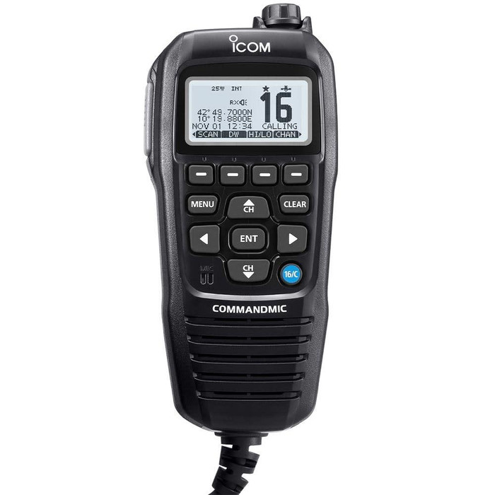  Icom HM-195GB Command Mic 