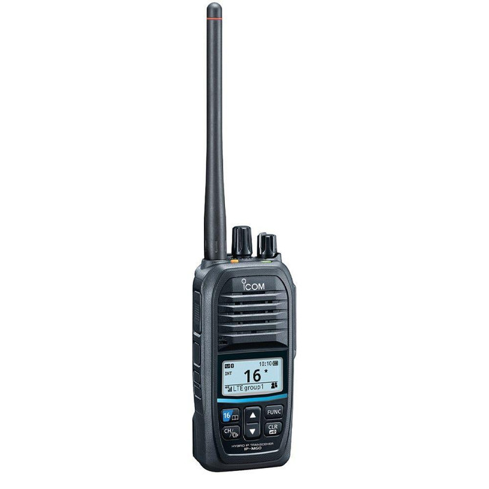  Icom IP-M60 Waterproof Handheld VHF/LTE Hybrid Radio 