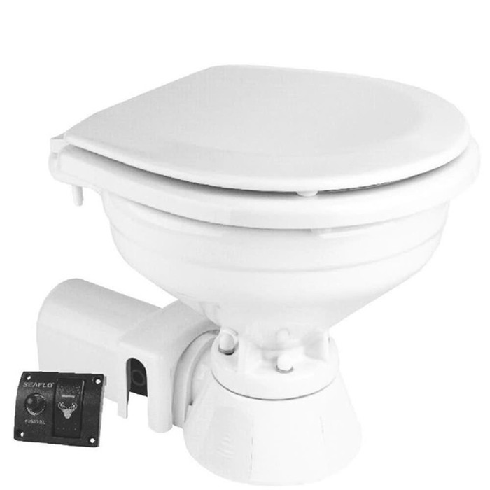  Seaflo Compact Electric Boat Toilet 