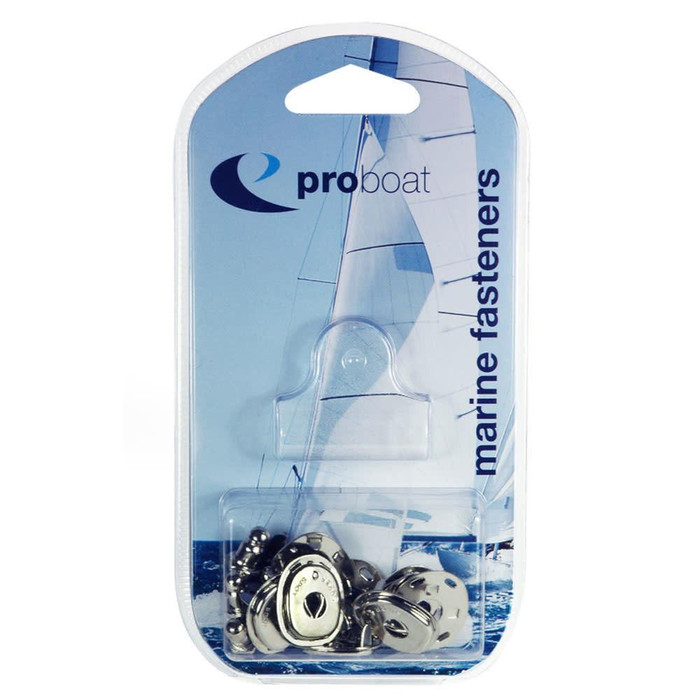 Proboat Marine Fasteners Press Stud Kit BNP Cloth-Stud 