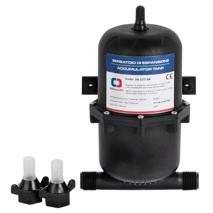 Pirates Cave Value Accumulator Tank 0.75L (Jabsco Alternative) 