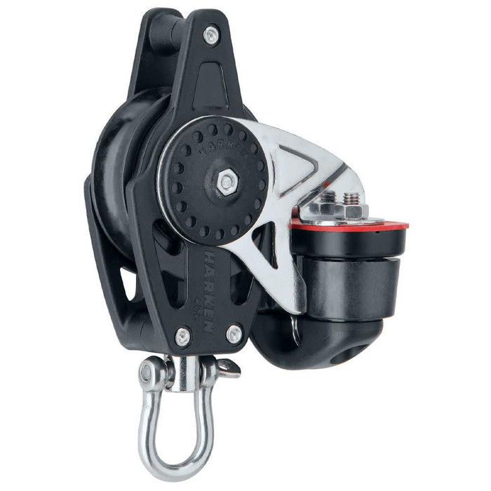  Harken Carbo 40mm Block With Cam Cleat & Becket 