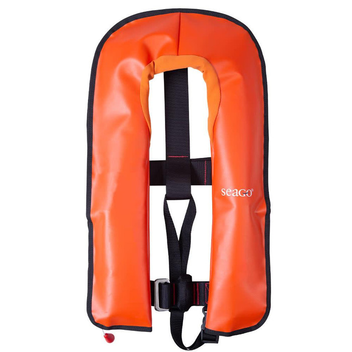  Seago Seaguard 165N Wipe Clean Automatic Life Jacket With Harness 