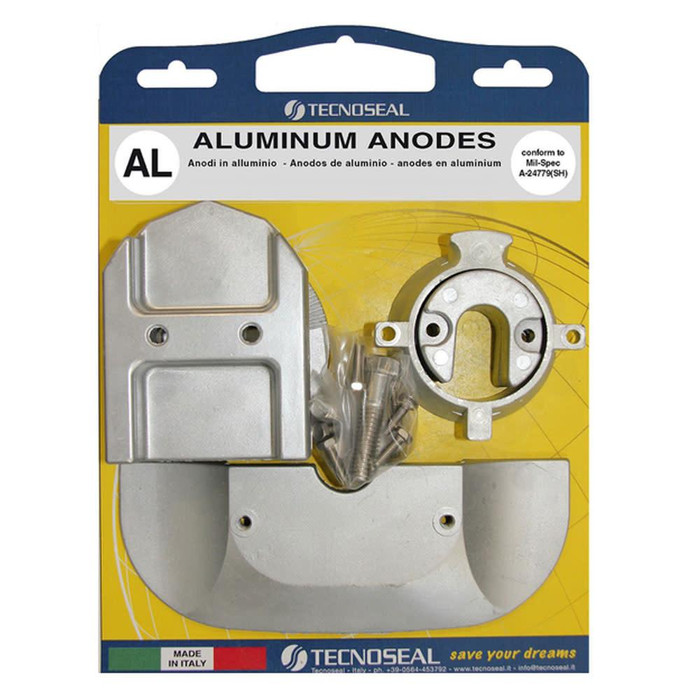  Tecnoseal Aluminium Alpha One Gen 2 Anode Engine Kit 