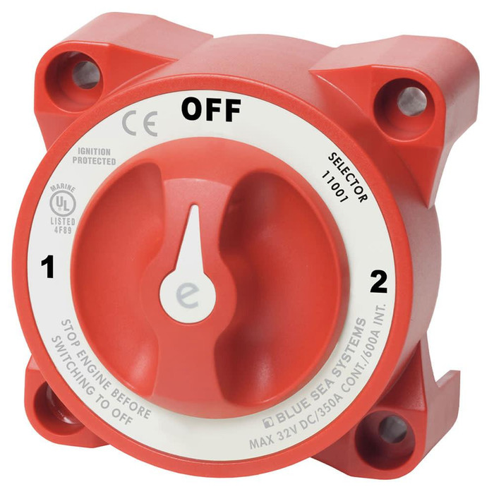 Blue Sea Systems Blue Sea E-Series 3 Position Battery Switch With AFD 