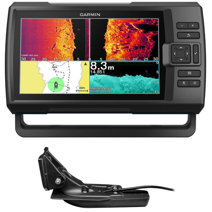  Garmin STRIKER Vivid 9sv Fishfinder with GT52HW-TM Transducer 