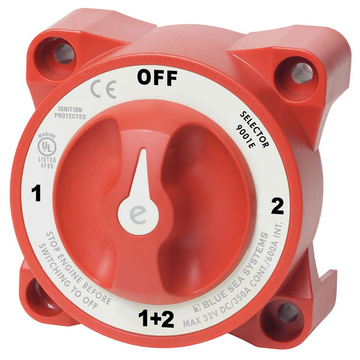 Blue Sea Systems Blue Sea E-Series 4 Position Dual Circuit Plus Battery Switch 