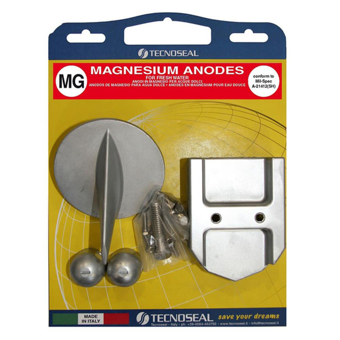  Tecnoseal Magnesium Alpha One Gen 1 Anode Engine Kit 