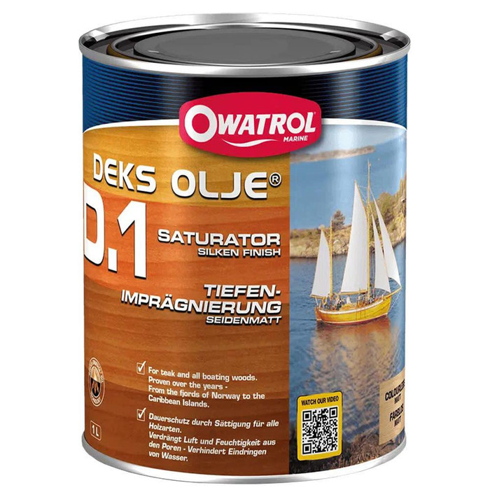 Owatrol Deks Olje D1 Saturating Oil 1L 