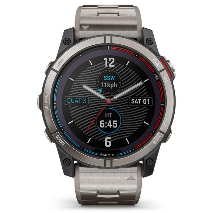  Garmin Quatix 7X Solar Titanium GPS Smartwatch 51mm 