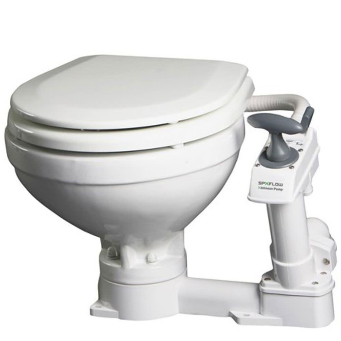  Johnson Aqua-T Compact Manual Toilet 