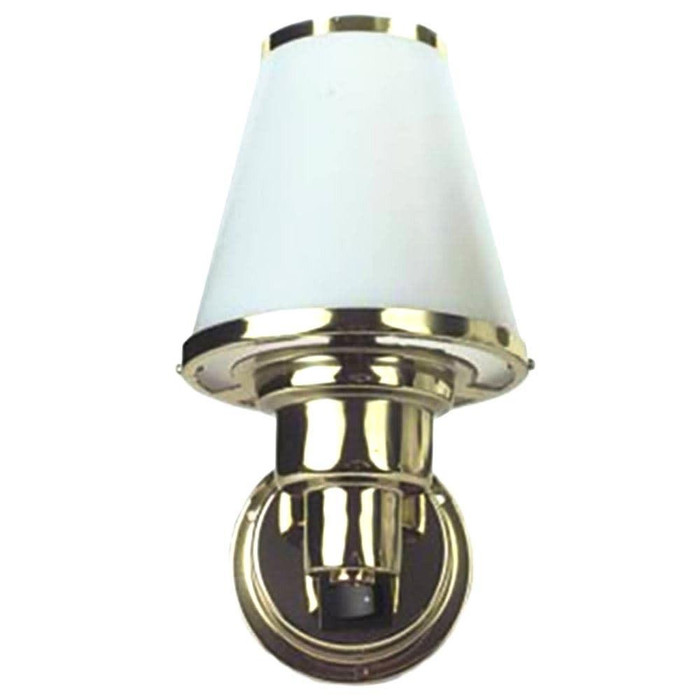 Pirates Cave Value Brass Wall Cabin Light 12V 