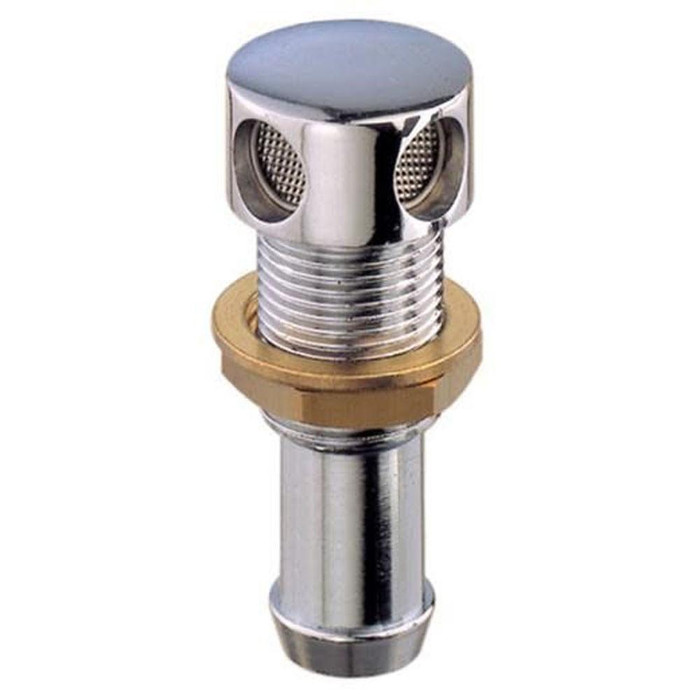 Aquafax Chrome Tank Vent 16mm 