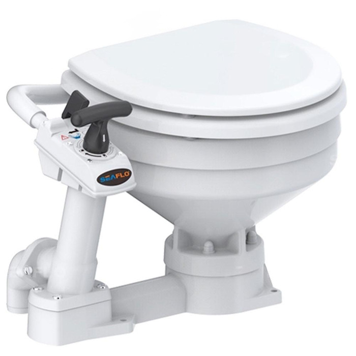  Seaflo Compact Manual Boat Toilet 