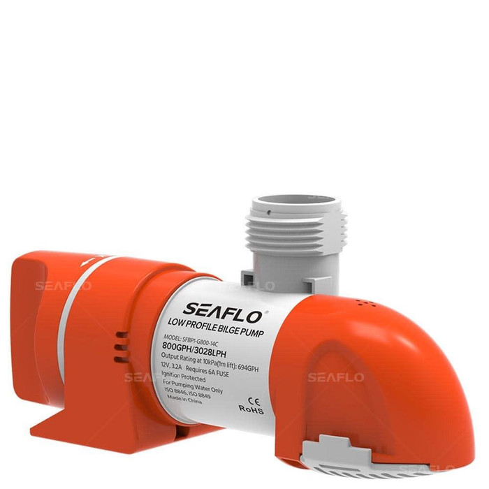  Seaflo Low Profile 12V Submersible Bilge Pump 800GPH 
