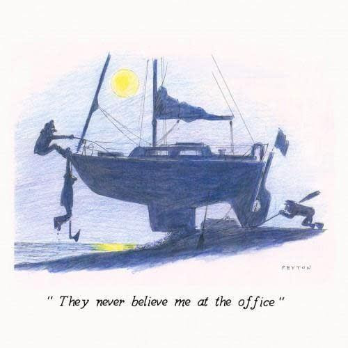  Peyton Greetings Card - Never Believe 