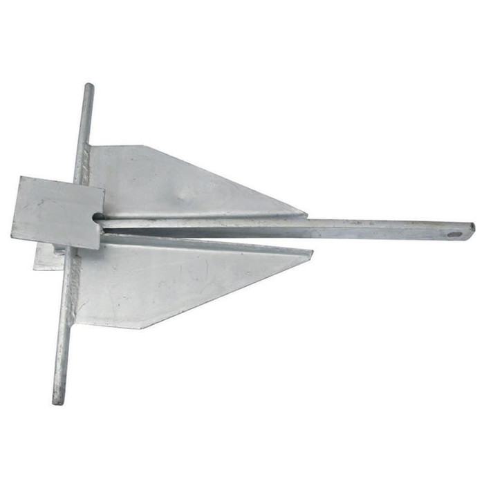 Pirates Cave Value Danforth Type Galvanised Anchor 