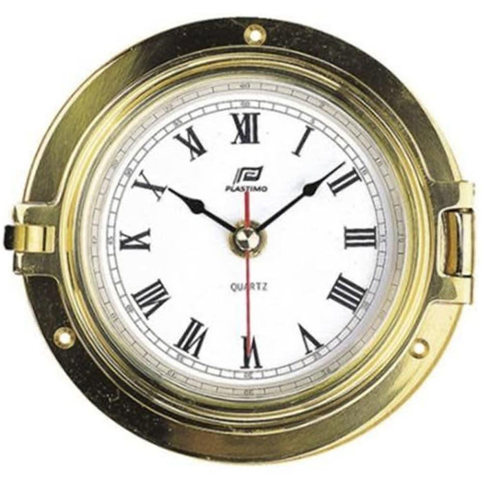  Plastimo Brass Clock 
