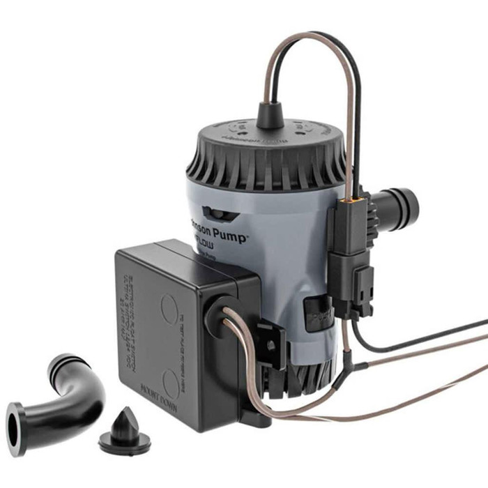  Johnson Aqua Void 12V Bilge Pump w/ Float Switch 