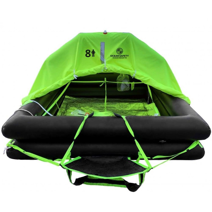  Ocean Safety 8 Man Ocean Regatta Life Raft 