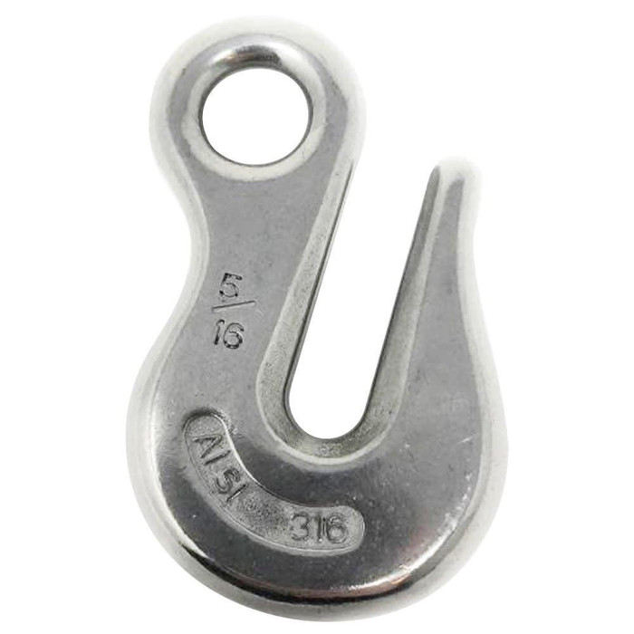 Proboat Chain Grab Hook + Eye S/S (6-10mm) 