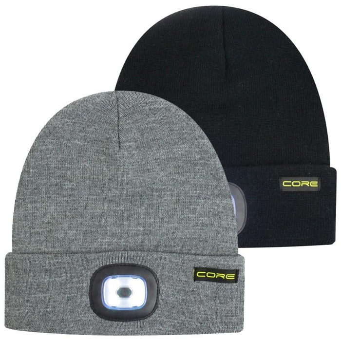  Core Rechargeable LED Beanie Hat 