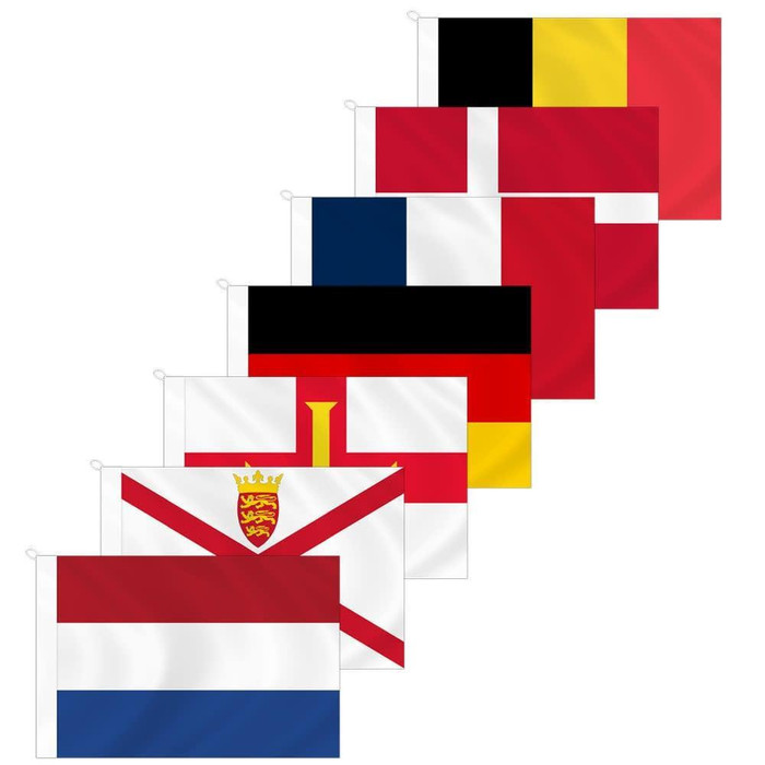 Pirates Cave Value Courtesy Flag 45x30cm Printed Polyester 