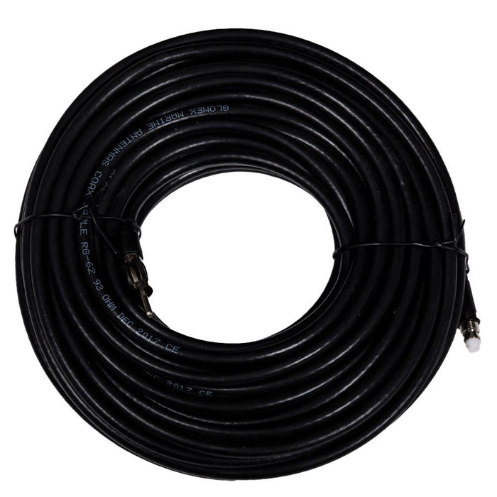  Glomex Glomeasy Coaxial Cable Black 