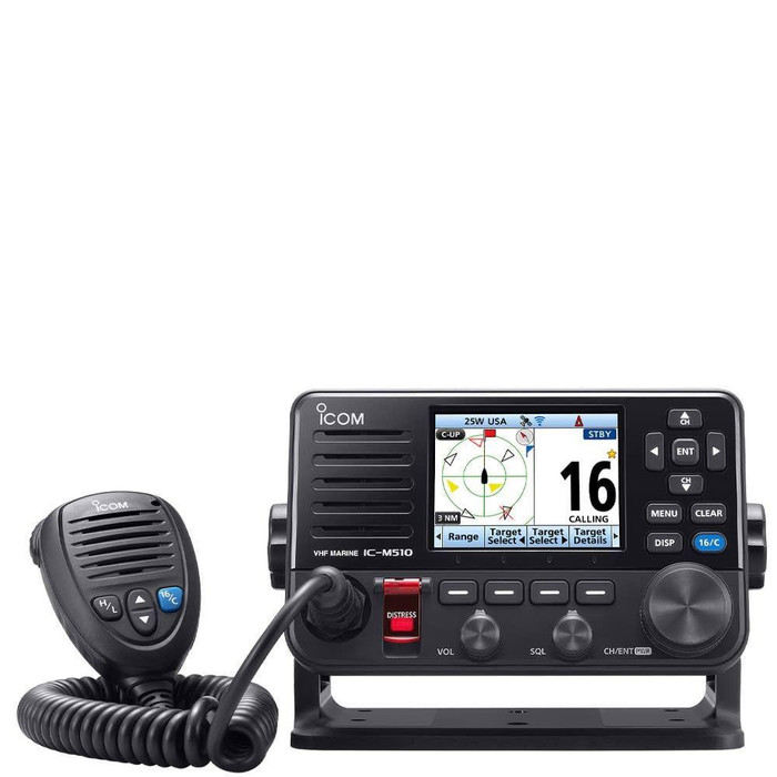  Icom IC-M510 VHF/DSC Marine Radio w/ Smartphone Control 