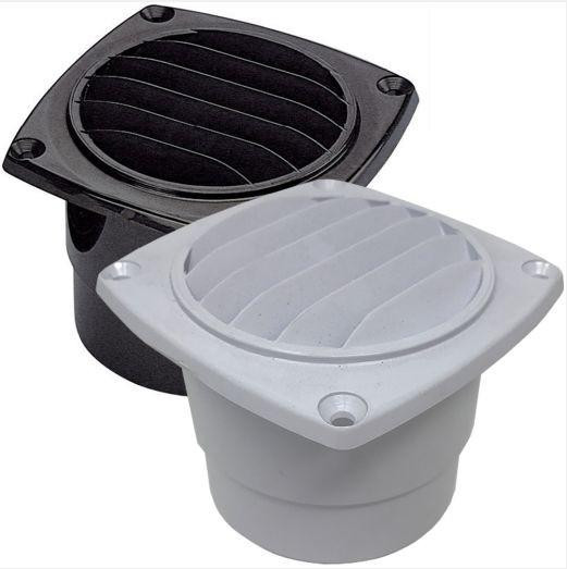 Pirates Cave Value Louvered Hose Vent with Collar 