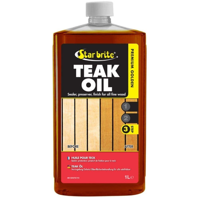  Starbrite Step 3 Premium Golden Teak Oil 