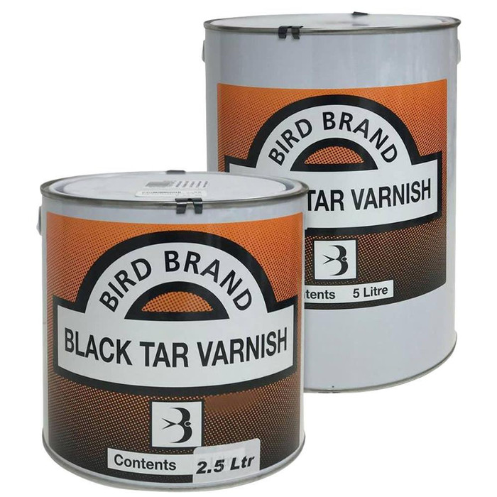  Bird Brand New Formula Black Tar Varnish 