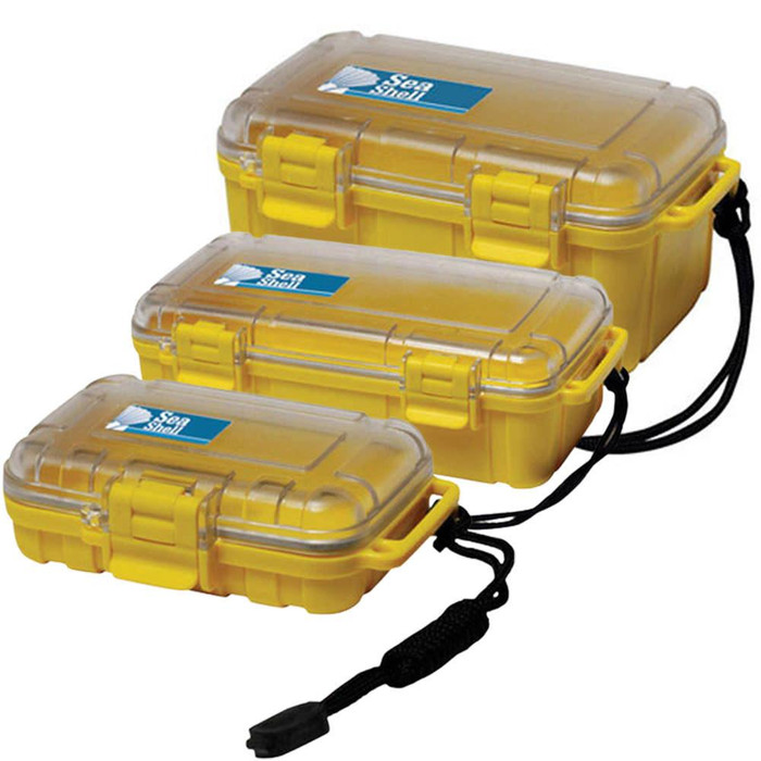 Pirates Cave Value Sea Shell Unbreakable Floating Waterproof Storage Case