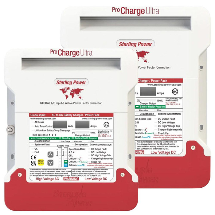  Sterling 24V 3 Bank Pro Charge ULTRA Battery Charger 