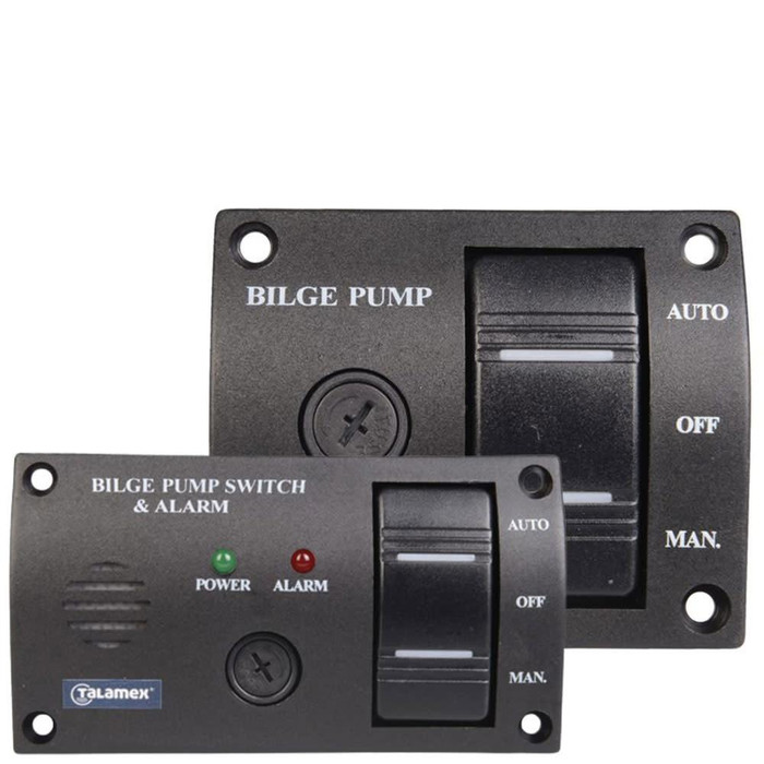 Talamex Bilge Pump Control Panel - On/Off/Manual