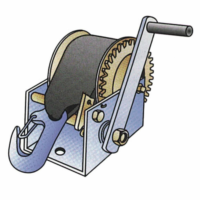 Pirates Cave Value Trailer Winch with Strap