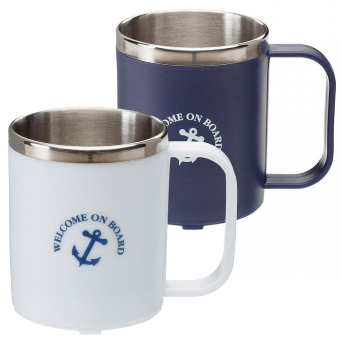 Welcome On Board Mug w/ Stainless Steel Interior