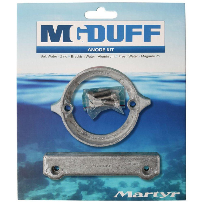 MG Duff CMV280DPKITA - MG Duff Aluminium Volvo 280 Duo-Prop Anode Kit 