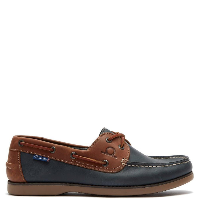 Chatham Whitstable Men's Deck Shoes_imageset:Navy/Tan