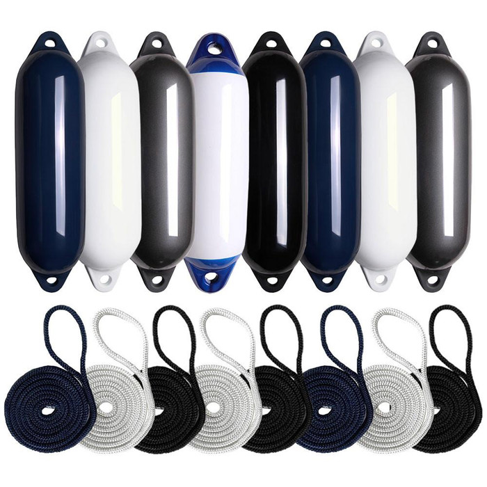 Majoni Seago Majoni Cylindrical Fender 8 Pack (Size 2) 58 x 15cm 