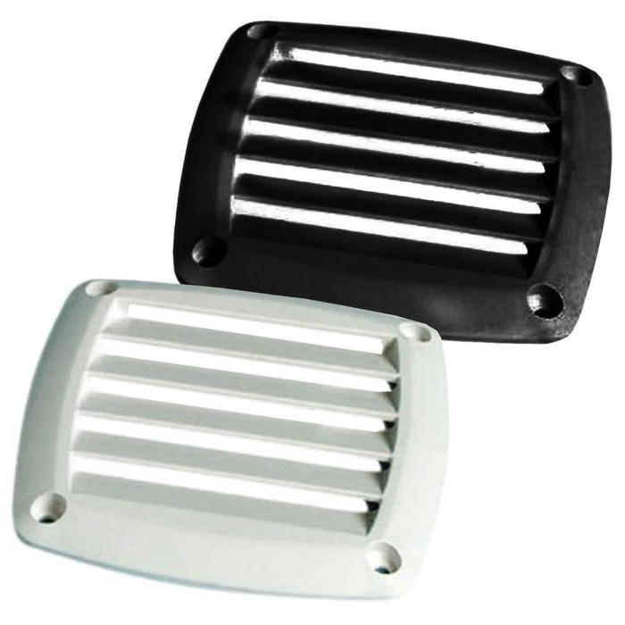 Pirates Cave Value Plastic Louvered Vents 85 x 85mm