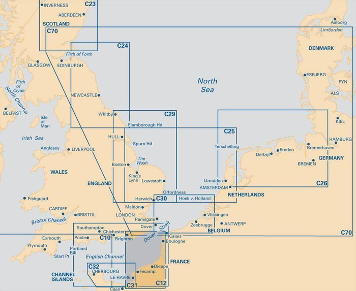 Imray C31 Imray Dover Strait To Le Havre