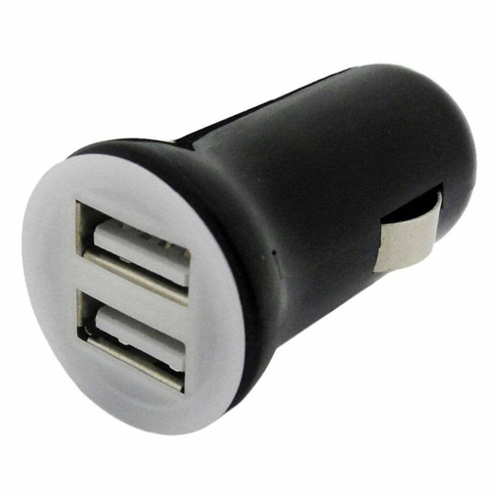 Pirates Cave Value Twin Port USB Cigar Lighter Adapter 12/24V