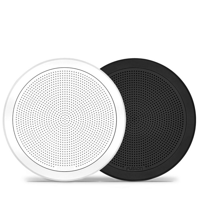  Fusion FM Series Flush Mount Round Marine Speakers 