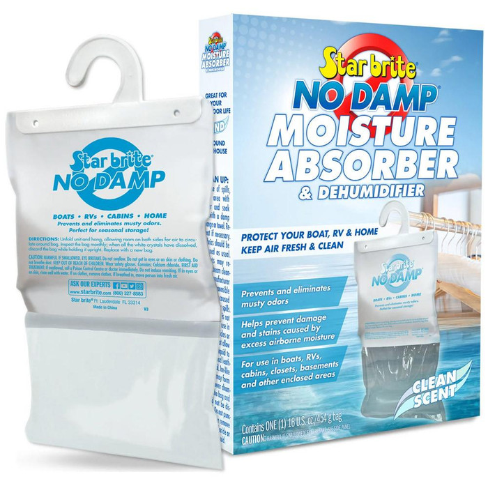  Starbrite No Damp Hanging Moisture Absorber & Dehumidifier 396g 