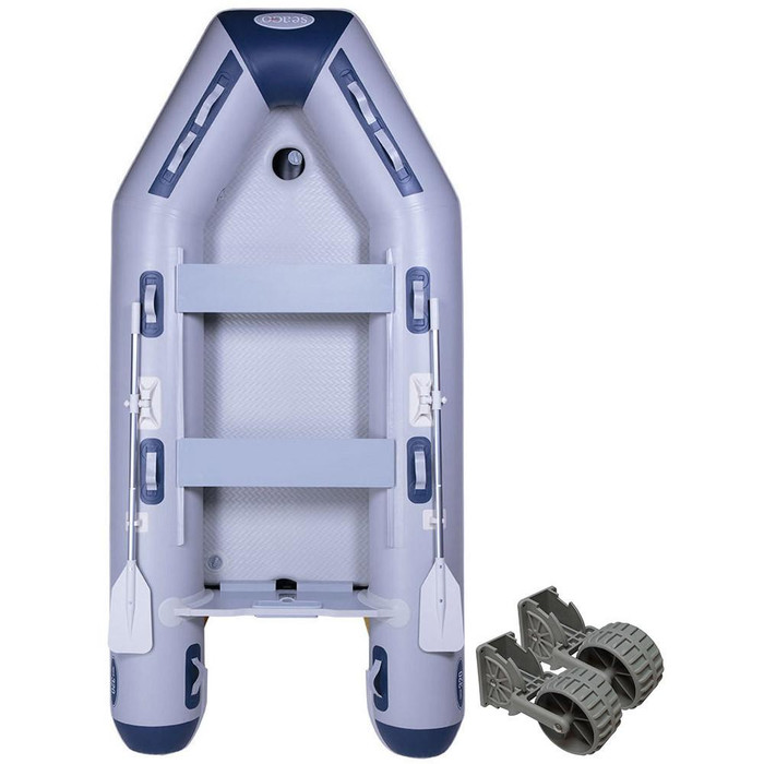  Seago Spirit 320 Air Deck 3.2m Inflatable Dinghy with Seago Dinghy Dolly Wheels 