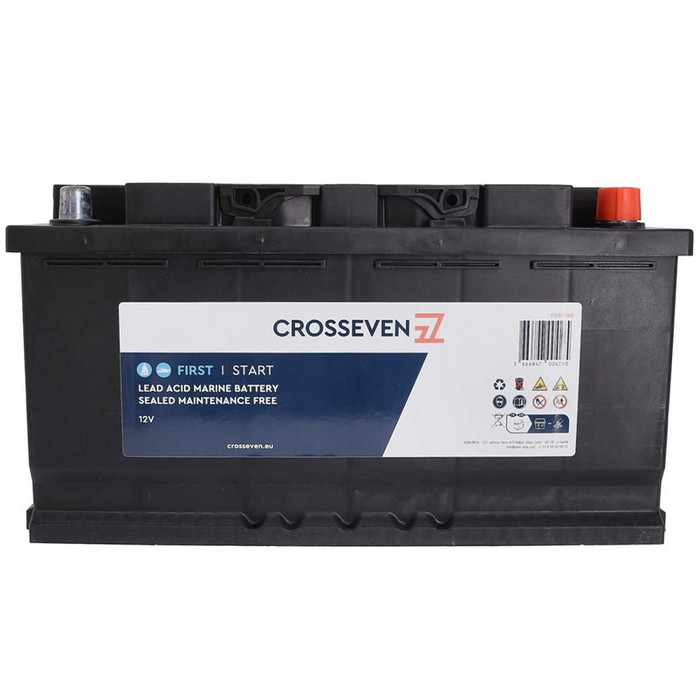  Crosseven Marine Starter Battery 12V 