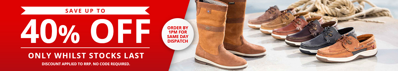40% OFF Footwear