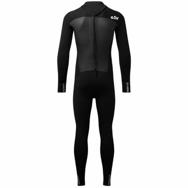 Gill Pursuit 4/3mm Junior Back Zip Wetsuit Black image 4