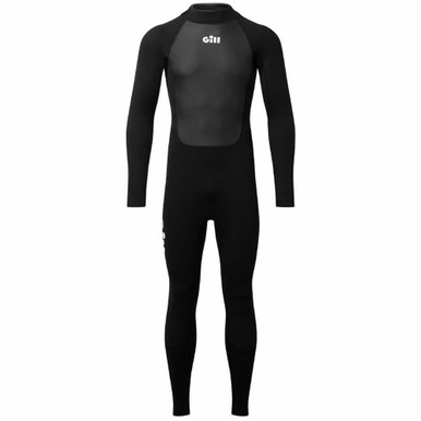 Gill Pursuit 4/3mm Junior Back Zip Wetsuit Black image 5